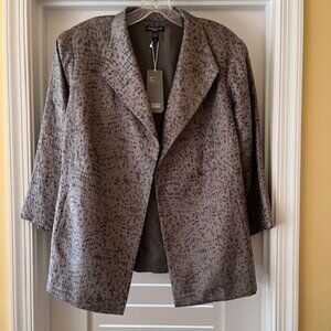 Eileen Fisher silk jacket